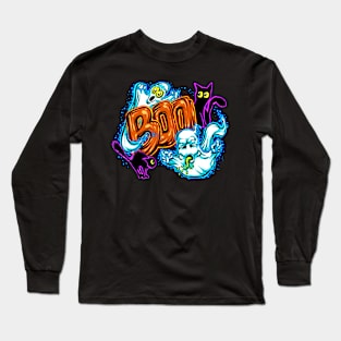 Spooky Ghosts Long Sleeve T-Shirt